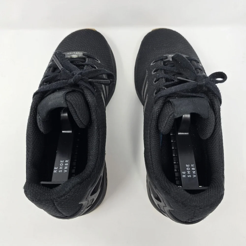 Adidas ZX Flux Core Black Gum Sole Sneakers EH3171 Mens 4 Womens 5.5